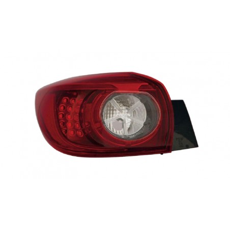 IPARLUX Piloto luz trasero izquierdo blanco rojo exterior LED 16022331