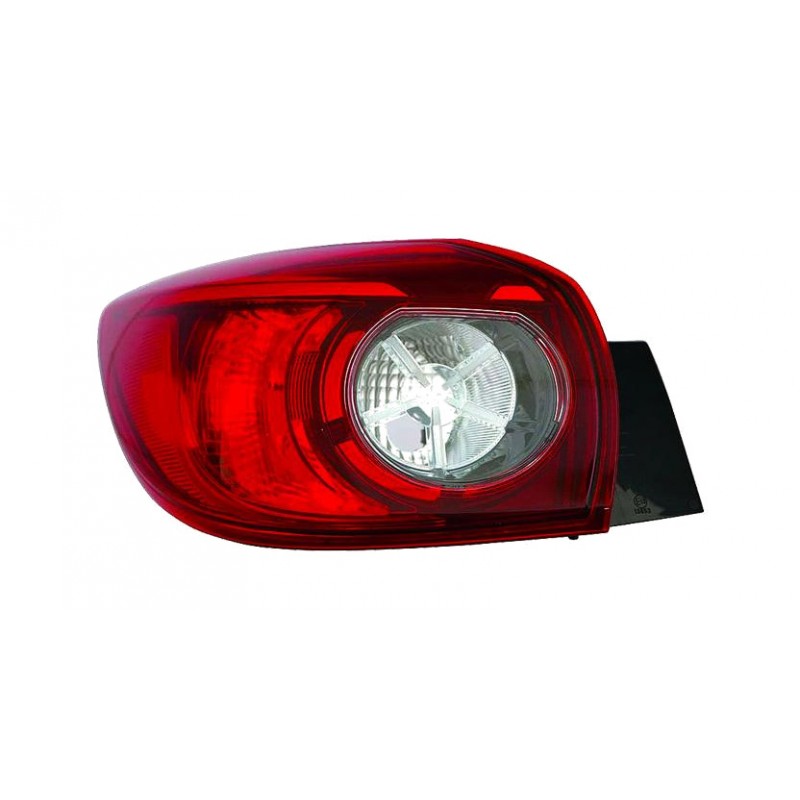 IPARLUX Left rear light black exterior LED 16022381