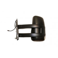 IPARLUX Complete left rearview mirror with manual convex blind spot long arm probe indicator 21136711
