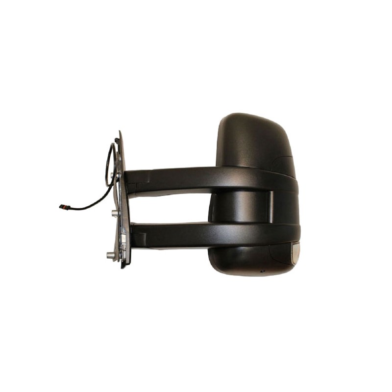 IPARLUX Complete left rearview mirror with manual convex blind spot long arm probe indicator 21136711
