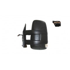 IPARLUX Complete left rearview mirror with manual convex blind spot short arm probe indicator 21421217