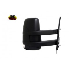 IPARLUX Complete right rearview mirror with manual convex blind spot long arm indicator 21421422