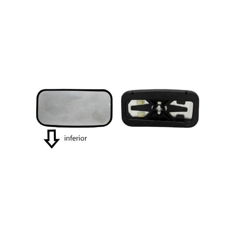 IPARLUX Recambio cristal espejo retrovisor con base izquierdo angulo muerto 31509401