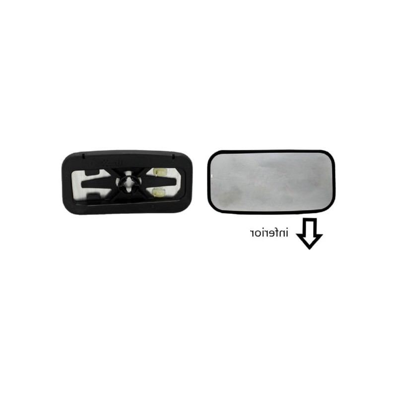 IPARLUX Recambio cristal espejo retrovisor con base derecho angulo muerto 31509402