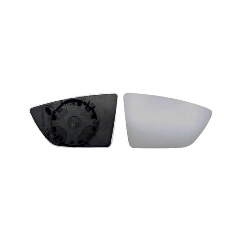 IPARLUX Replacement rear view mirror glass with convex right base 31854502