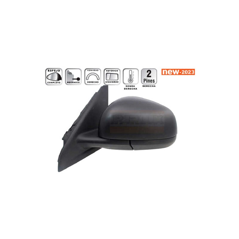 IPARLUX ESPEJO RETROVISOR COMPLETO IZQUIERDO 24303821