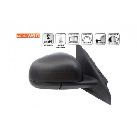 IPARLUX FULL REAR VIEW MIRROR RIGHT 24303822