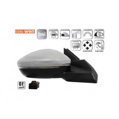 IPARLUX ESPEJO RETROVISOR COMPLETO DERECHO 27057042