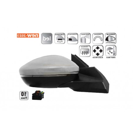 IPARLUX FULL REAR VIEW MIRROR RIGHT 27057042