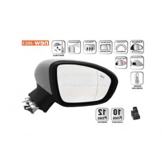 IPARLUX ESPEJO RETROVISOR COMPLETO DERECHO 27254802