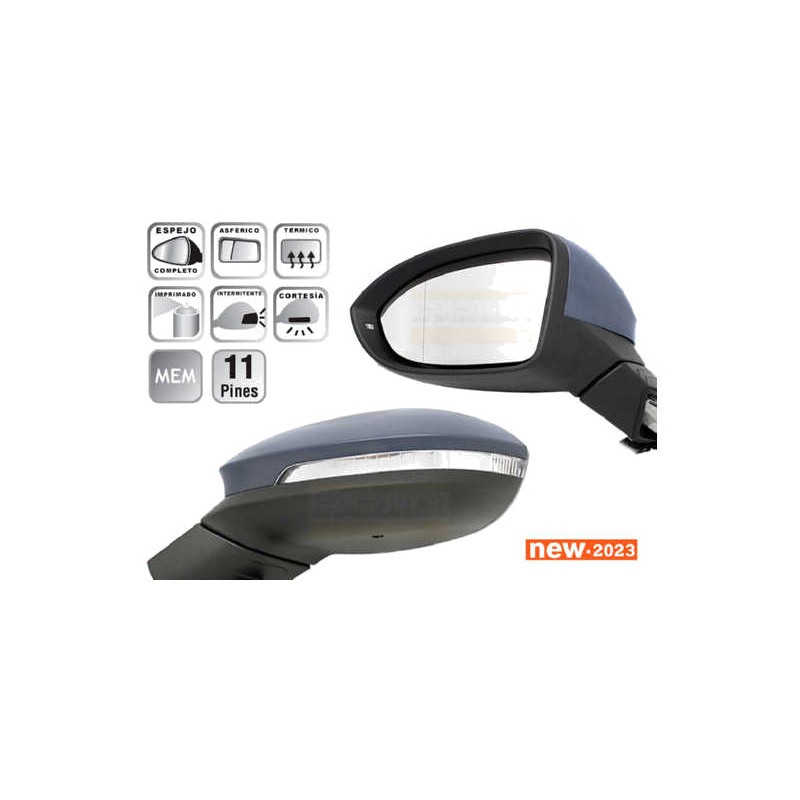 IPARLUX FULL REAR VIEW MIRROR LEFT 27911121