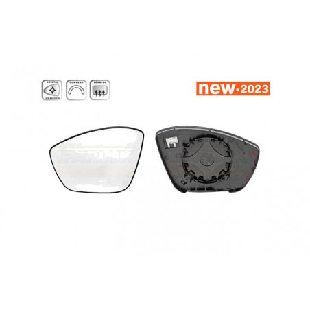 IPARLUX Recambio espejo retrovisor con base izquierdo 31228001