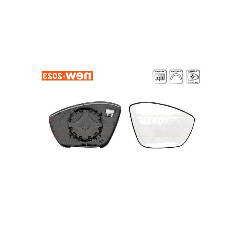 IPARLUX Recambio espejo retrovisor con base derecho 31228002