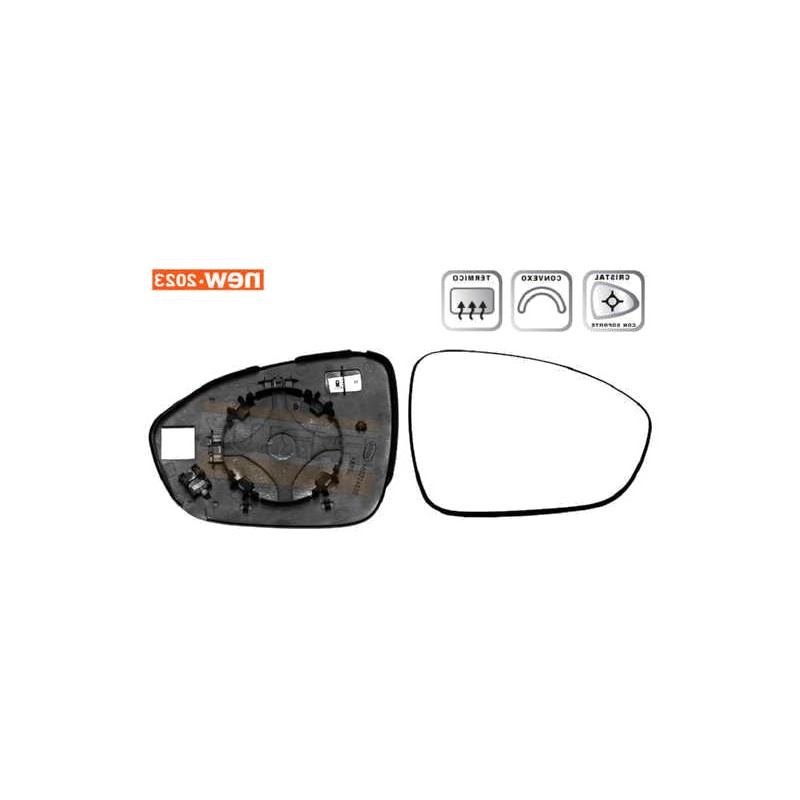 IPARLUX Recambio espejo retrovisor con base derecho 31251002