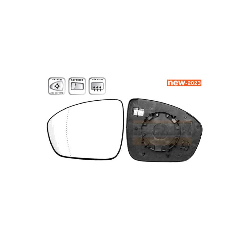IPARLUX Recambio espejo retrovisor con base izquierdo 31254701
