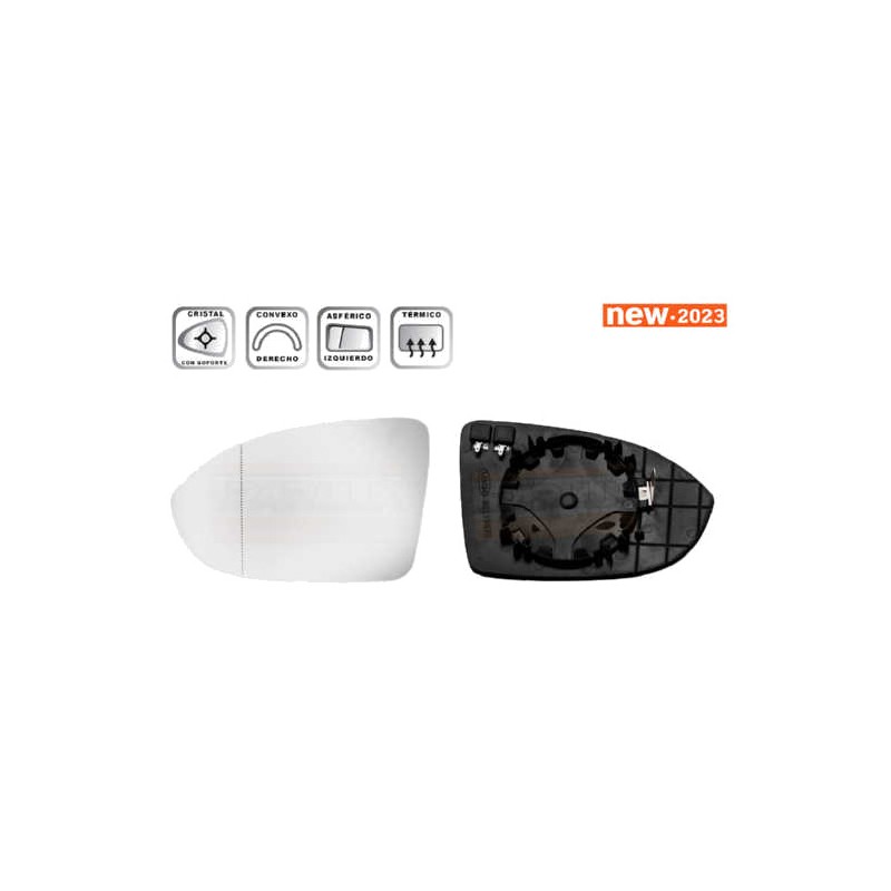 IPARLUX Recambio espejo retrovisor con base izquierdo 31911111
