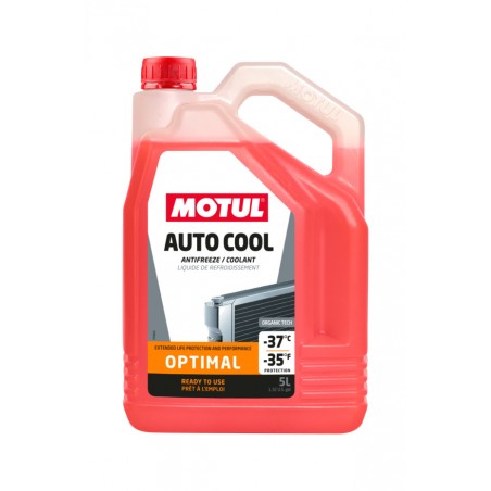 MOTUL Coolant antifreeze liquid AUTO COOL OPTIMAL -37°C 5L 112621