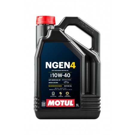 MOTUL Aceite de motor NGEN 4 10W-40 5L 113059