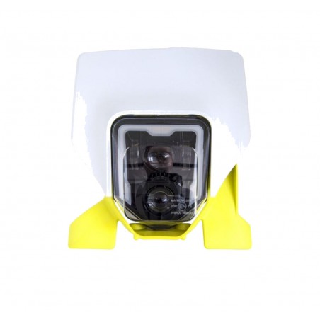 máscara com farol led