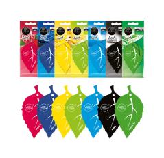 AROMA CAR Cellulose air freshener in leaf form 02149BVAR