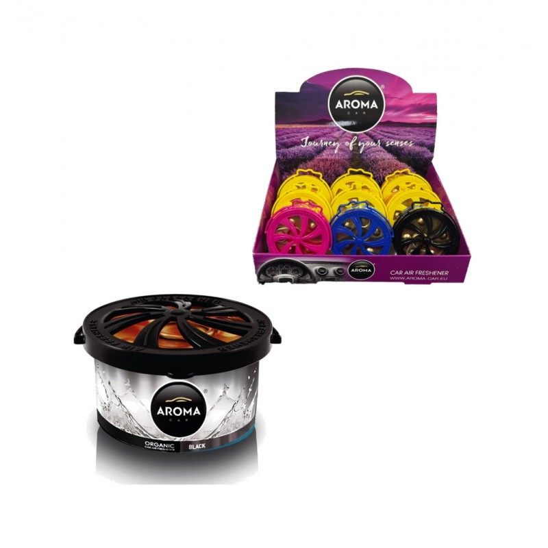 AROMA CAR Ambientador en lata ORGANIC 02151AVAR
