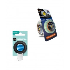 AROMA CAR Ambientador para la rejilla de ventilacion MEMBRANE DOT 02157BVAR