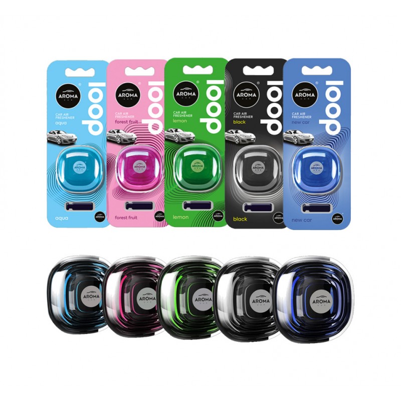 AROMA CAR Gel air freshener LOOP 02158AVAR