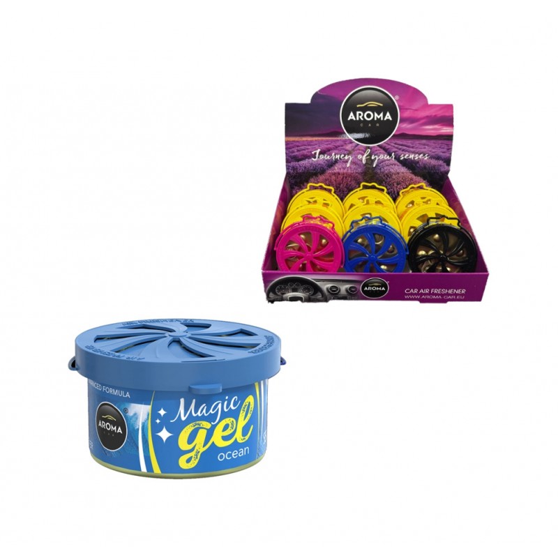AROMA CAR Gel air freshener MÁGICO 02160AVAR