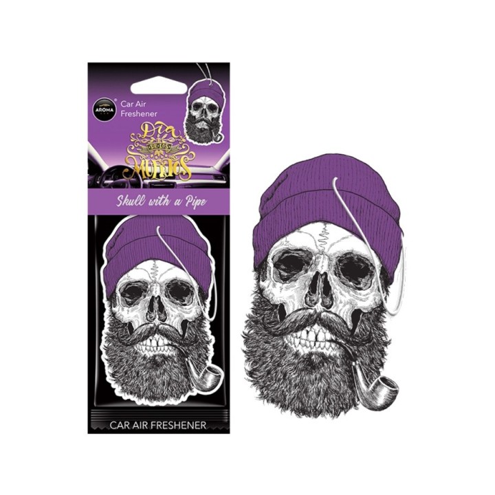 AROMA CAR Ambientador de celulosa con diseño día los muertos 02162AVAR