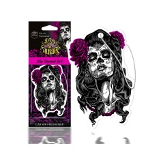 AROMA CAR Cellulose air freshener with Day of the Dead design 02162AVAR