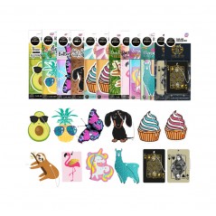 AROMA CAR Cellulose air freshener with animated design 02163AVAR