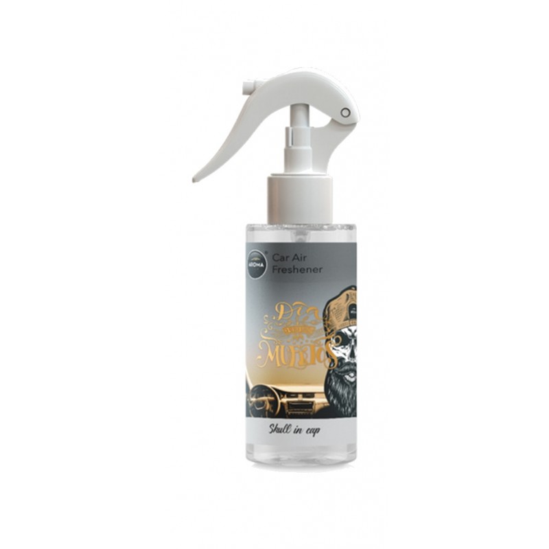 AROMA CAR Air freshener spray with Day of the Dead design 150 ML 02167CVAR