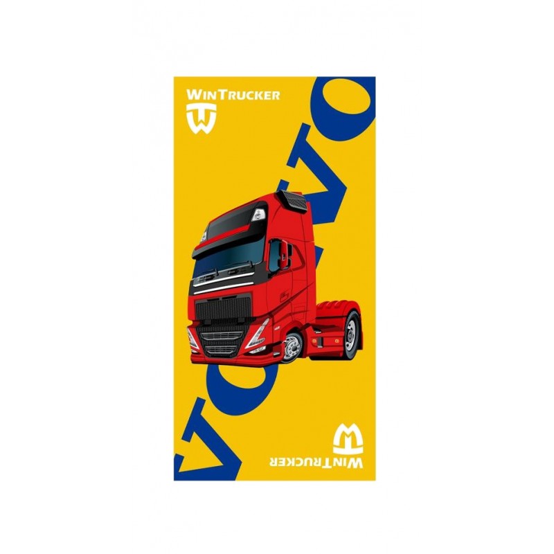 WINTRUCKER TOALLA TIPO VOLVO ROJO 80X160CM 07289