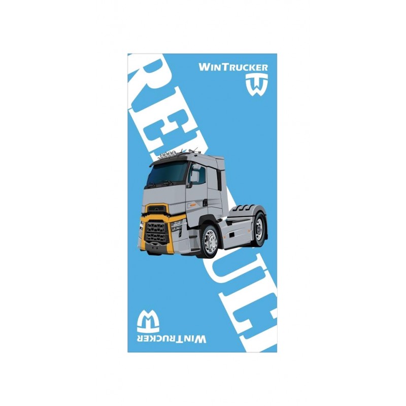 WINTRUCKER TOWEL TIPO RENAULT GRIS 80X160CM 07291