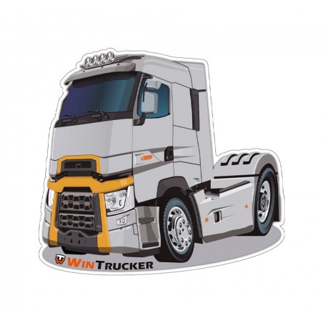 WINTRUCKER Pegatina TIPO RENAULT 10X10CM 07298