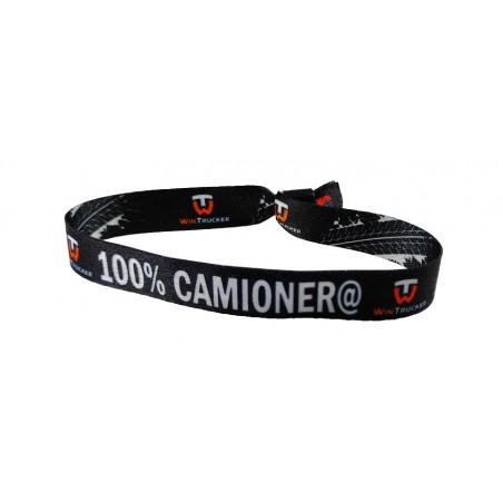WINTRUCKER Bracelet with 100% trucker message 07306