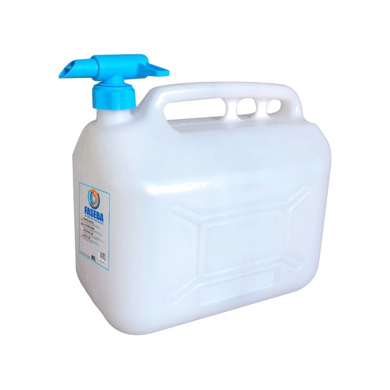 FASEBA Water bottle with tap 10L 08045