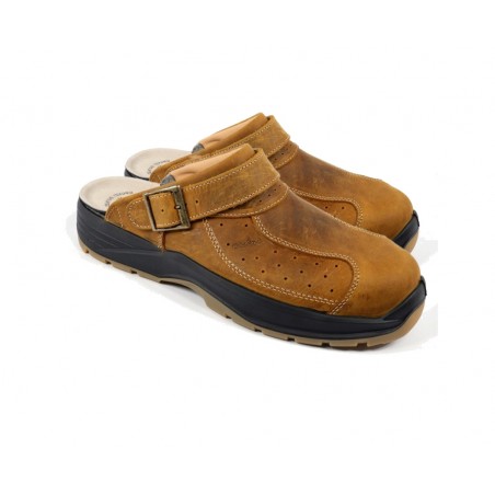 EUROROUTIER Zuecos de cuero trabajo PREMIUM TUCSON 09121GVAR