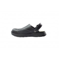 EUROROUTIER Zueco de trabajo cuero SLIPPER 09125DVAR