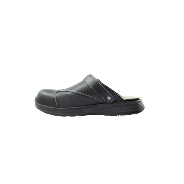 EUROROUTIER Zueco de trabajo cuero SLIPPER 09125DVAR