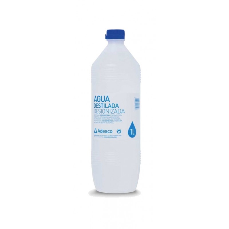 FASEBA Agua destilada en botella 1 LITRO 19028