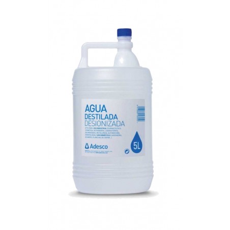 FASEBA Agua destilada en garrafa 5 LITROS 19029