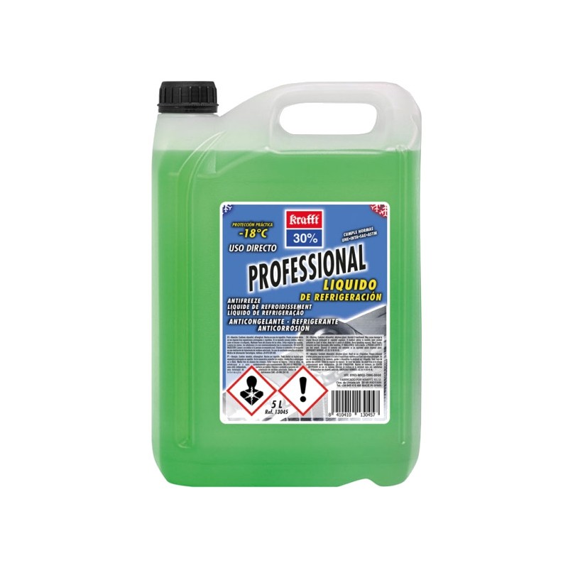 KRAFFT Anticongelante refrigerante para coche 5L 30% 19354A
