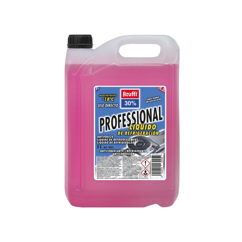 KRAFFT car coolant antifreeze 5L 30% 19354B