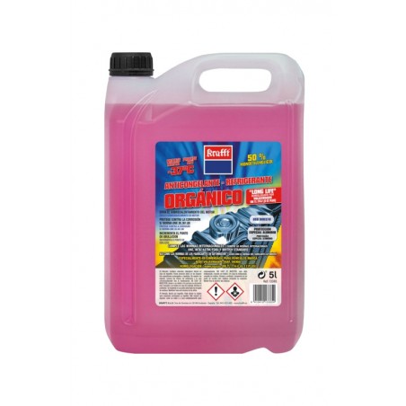 KRAFFT Anticongelante refrigerante para coche 5L 50% 19355A