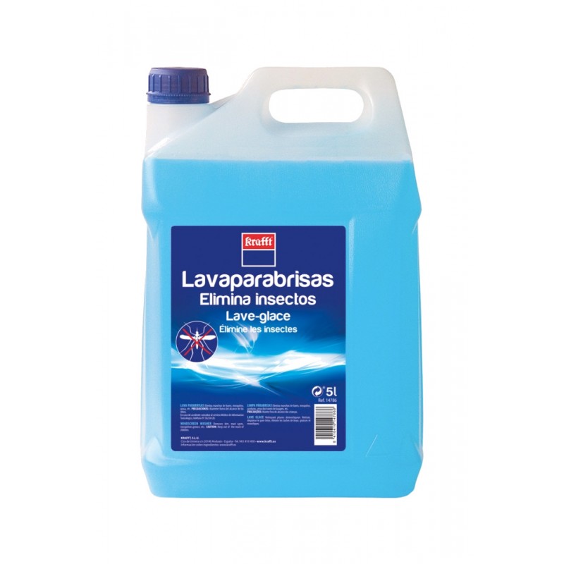 KRAFFT Windshield washer fluid with anti-mosquito action GARRAFA 5 LITROS 19357