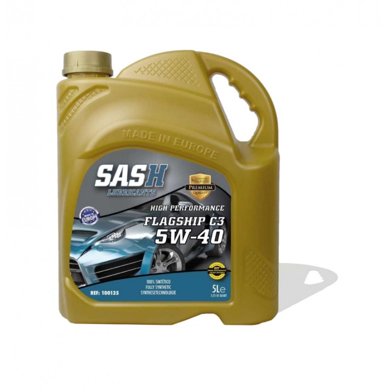 SASH Motor oil 5W40 5L FLAGSHIP C3 19360