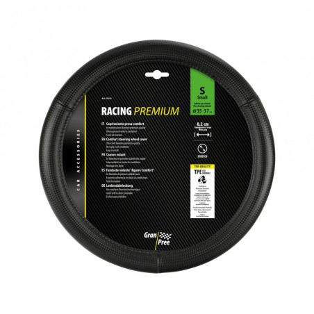 LAMPA Premium racing steering wheel cover 35-37 CM LAM33162