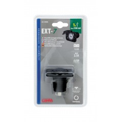 LAMPA Toma usb para montaje a presión 12/24V LAM39006
