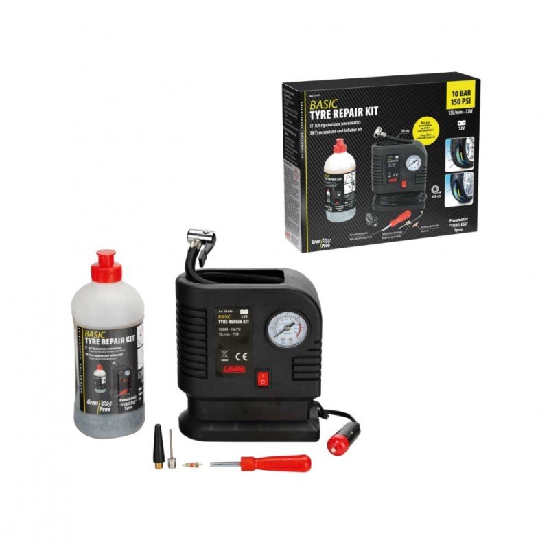 LAMPA Kit sellador e inflador de neumáticos LAM72172